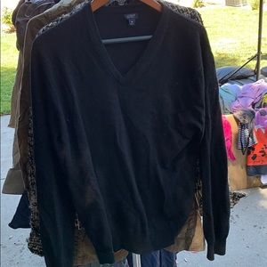 J crew 100 percent cashmere men’s v-neck